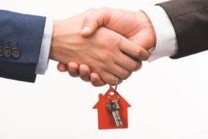 Hand Shake House Sold